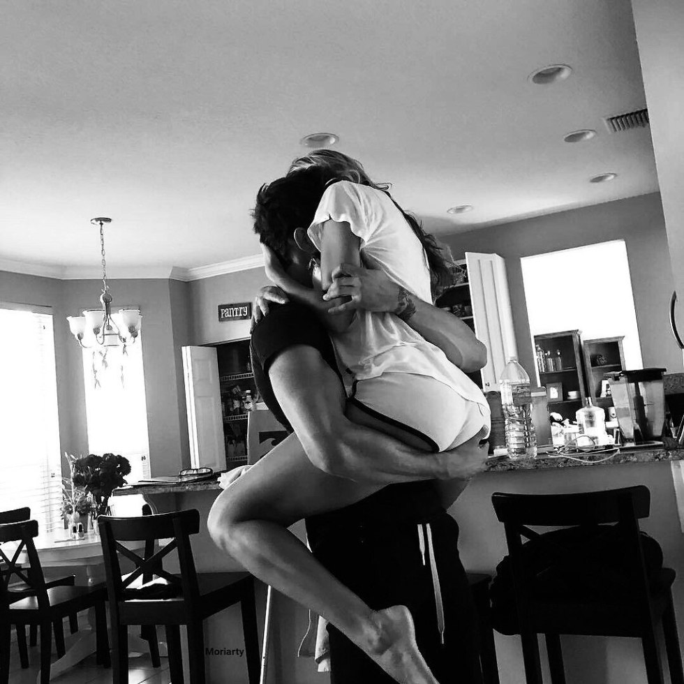 Leveushka was tightened on a guy