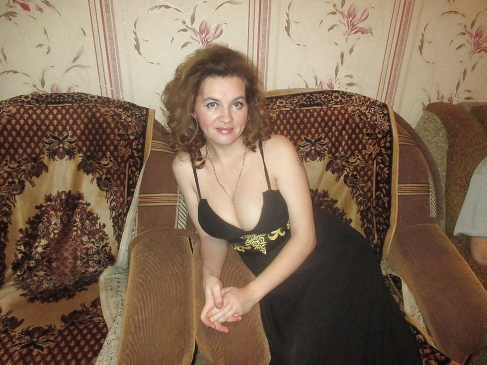 Russian woman at home