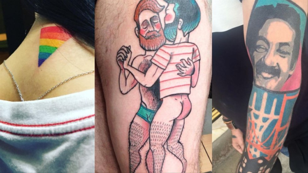Homosexual tattoos
