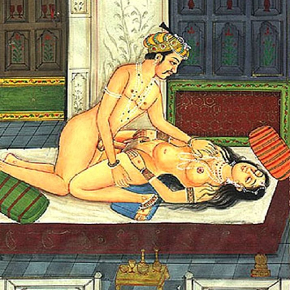 Erotic scenes from Kama Sutra