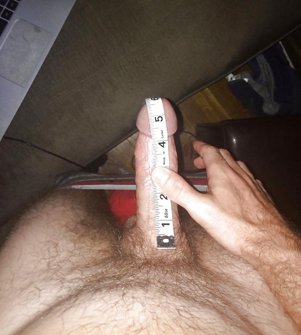 Member of a teenager with a ruler