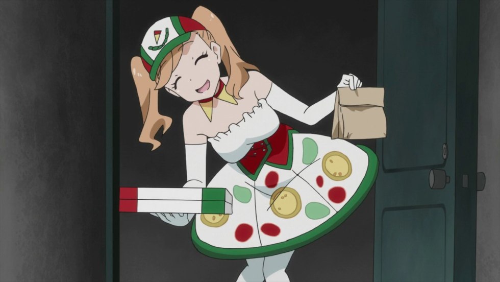 ANime pizza deliverer