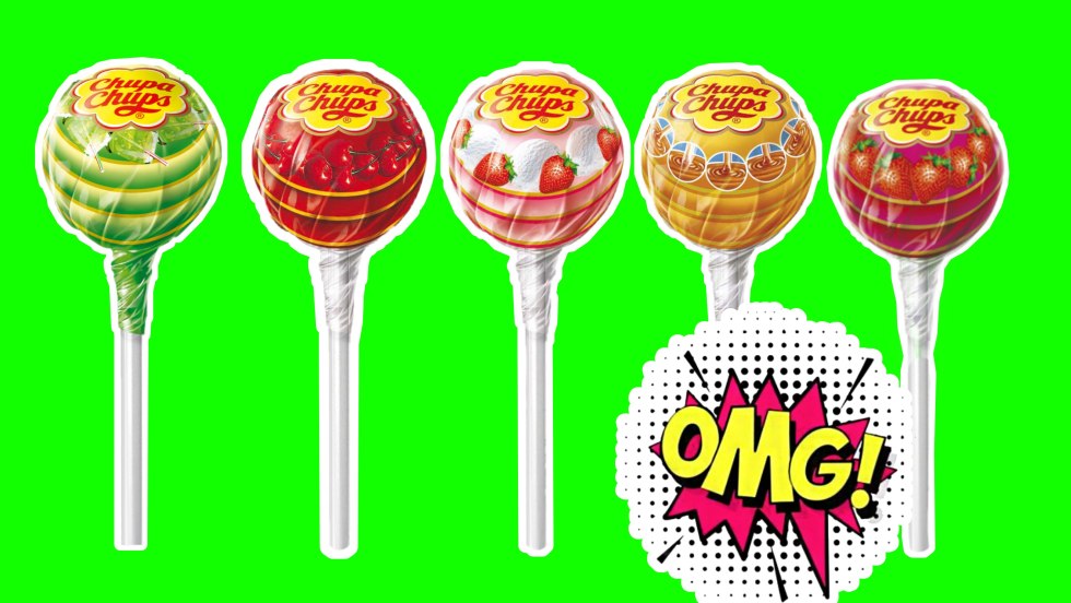 Chupa Chups marmalade kisly stroke