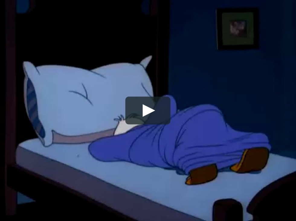 Sleepy cartoons