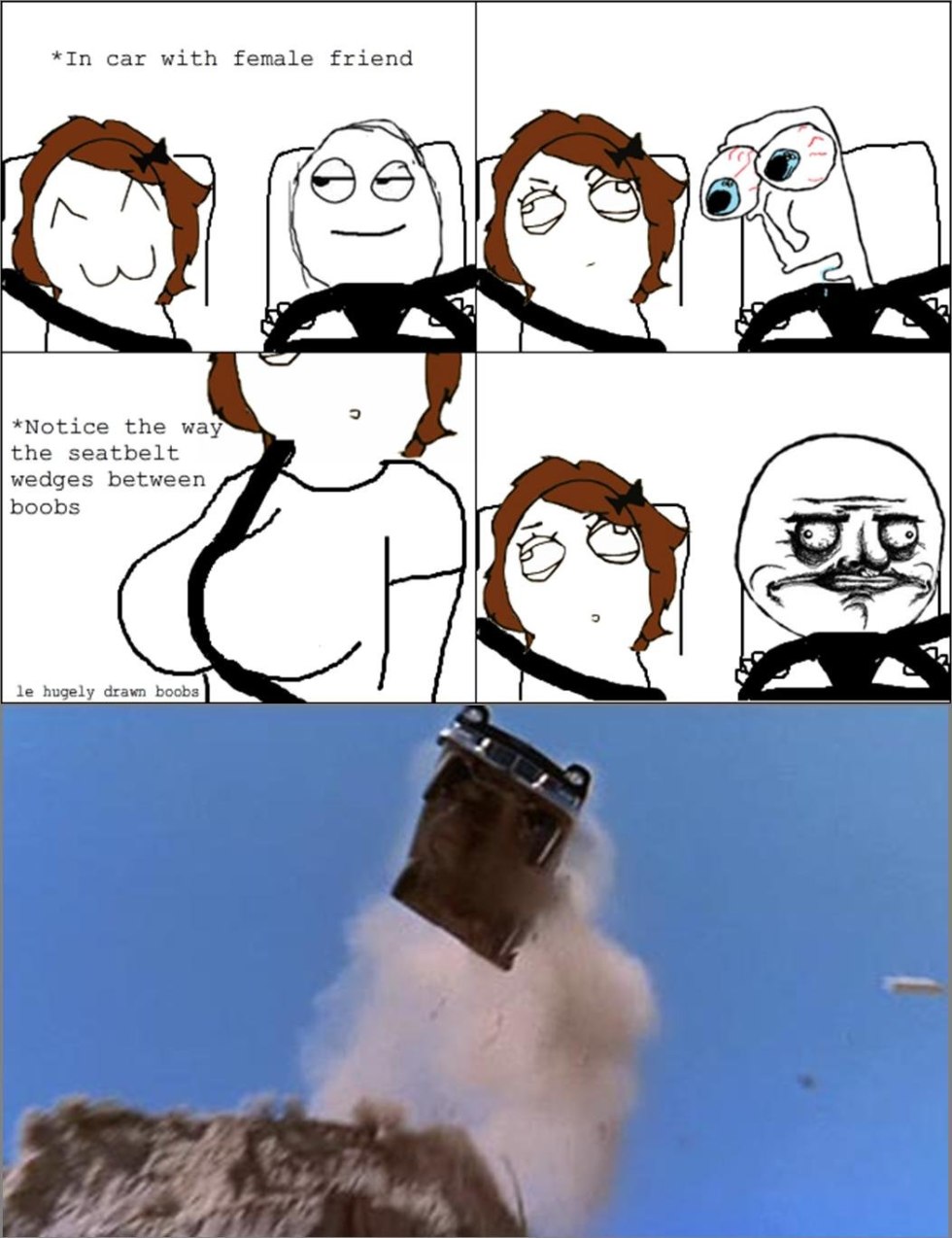 Sports Bra Titty drop bodice