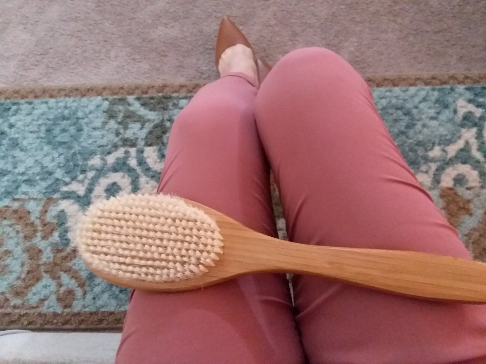 Naked Japanese with a shaved vagina