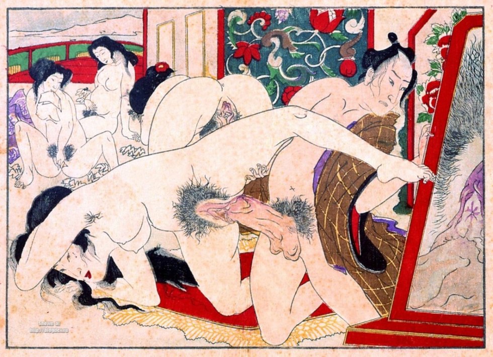 Japanese erotic poses