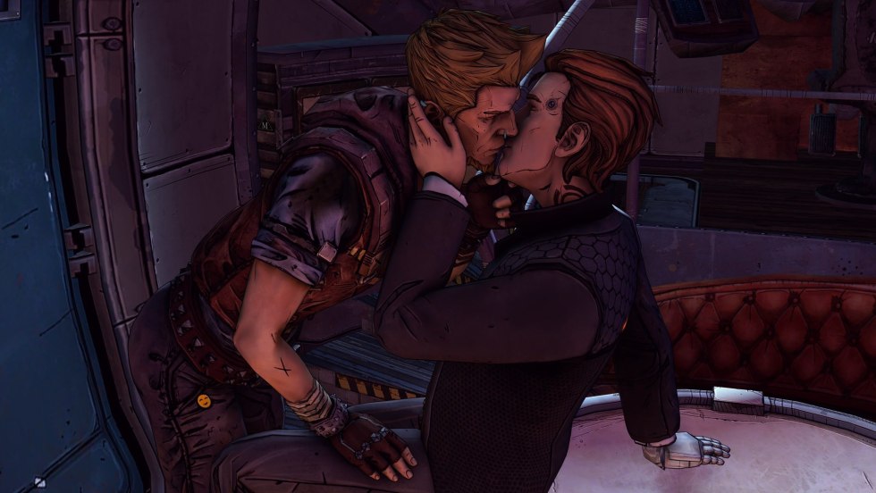 Tales from the borderlands Sasha and Reese Kiss