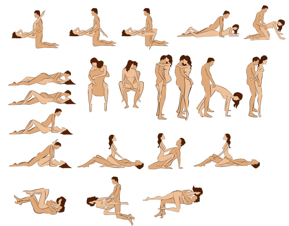 Unusual erotic poses