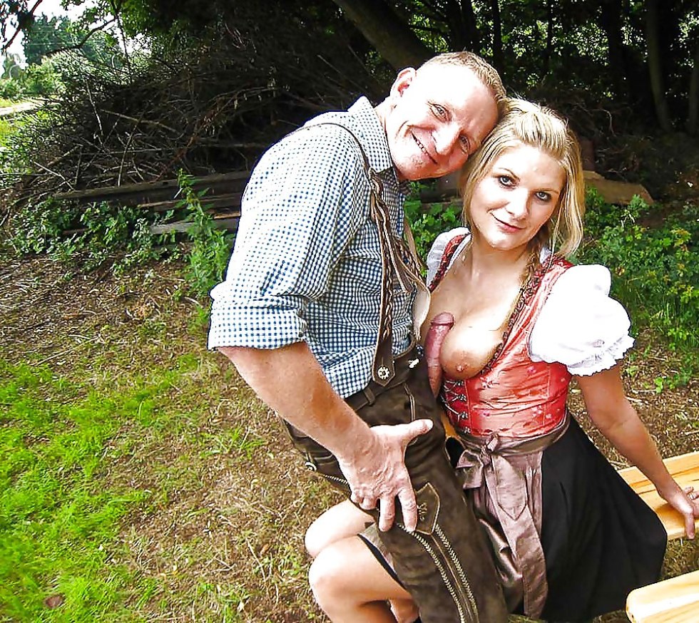 Fuck milking in the barn