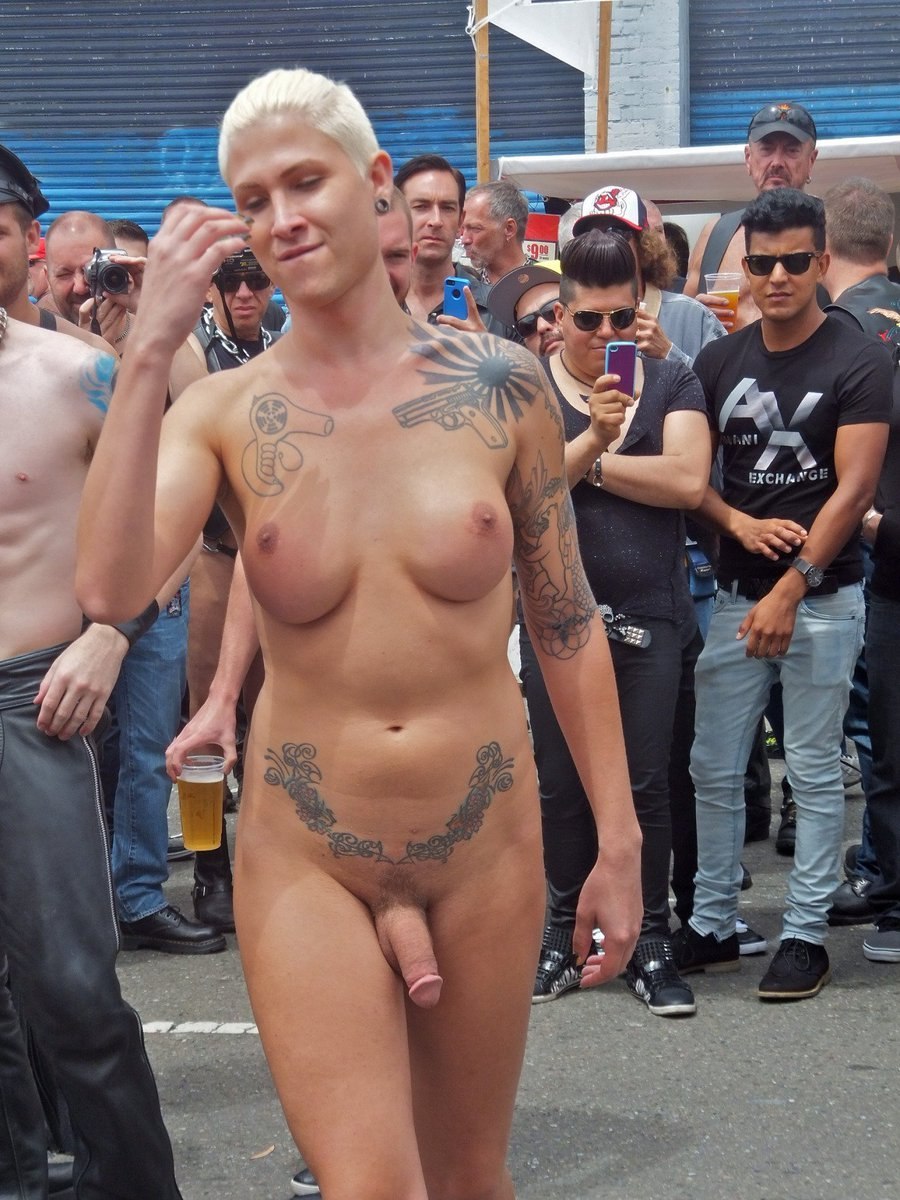 Naked transsexuals in parades