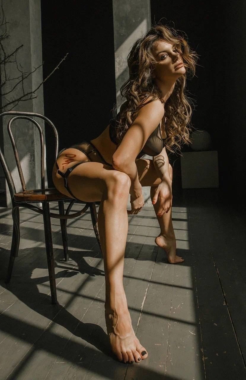 Olesya Seregina Match TV legs