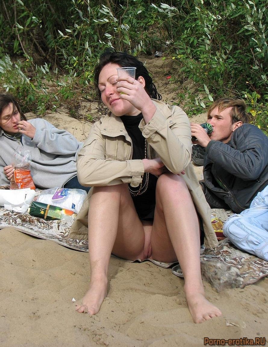 Drunk dirty naked women