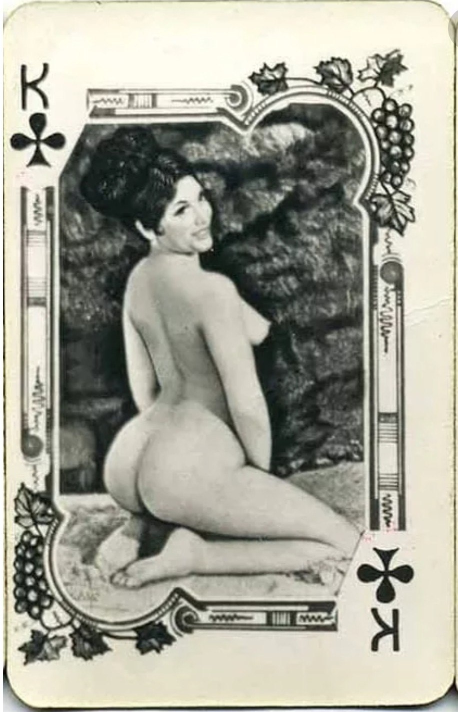 Erotic playing cards
