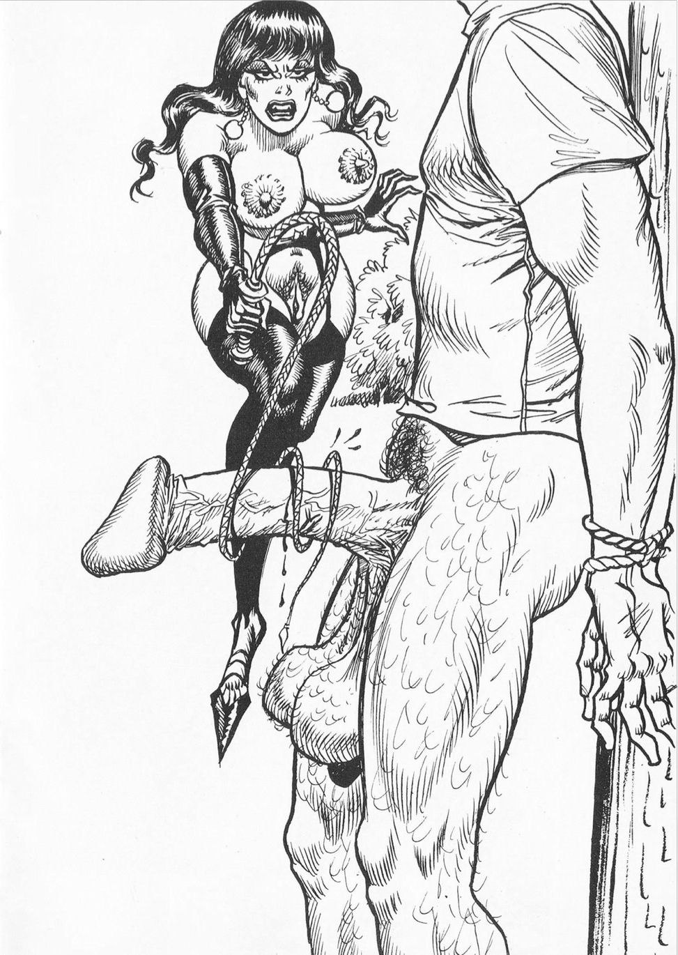 Pornographic bdsm drawings