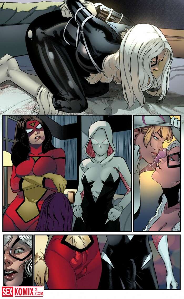 Spider-Man and Gwen Spider Sex