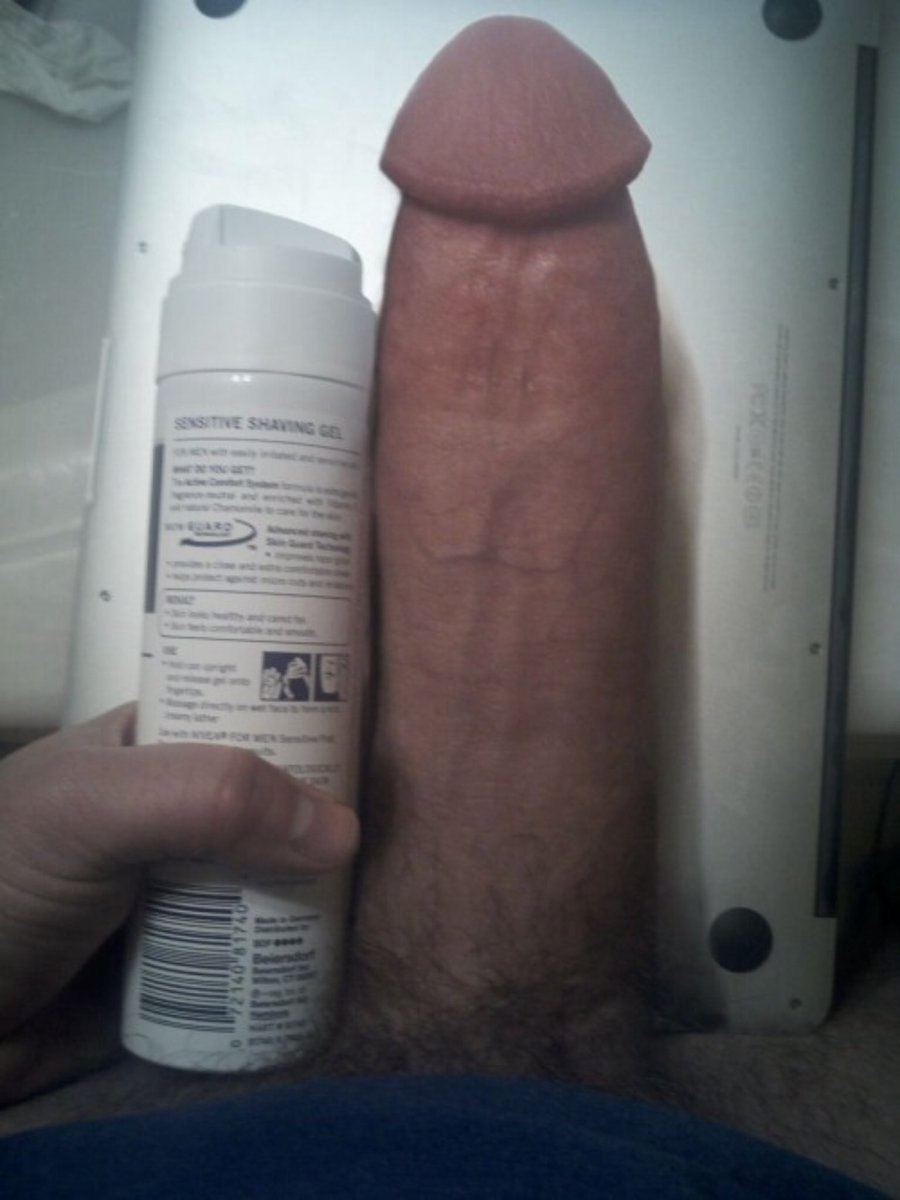 Huge penis with ruler