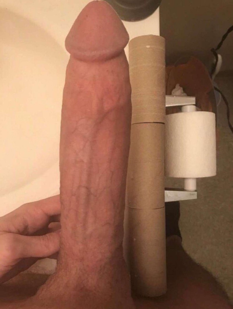 Huge white cock 30 cm