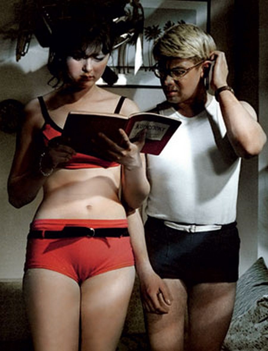 Natalia Selezneva in a swimsuit Operation Y