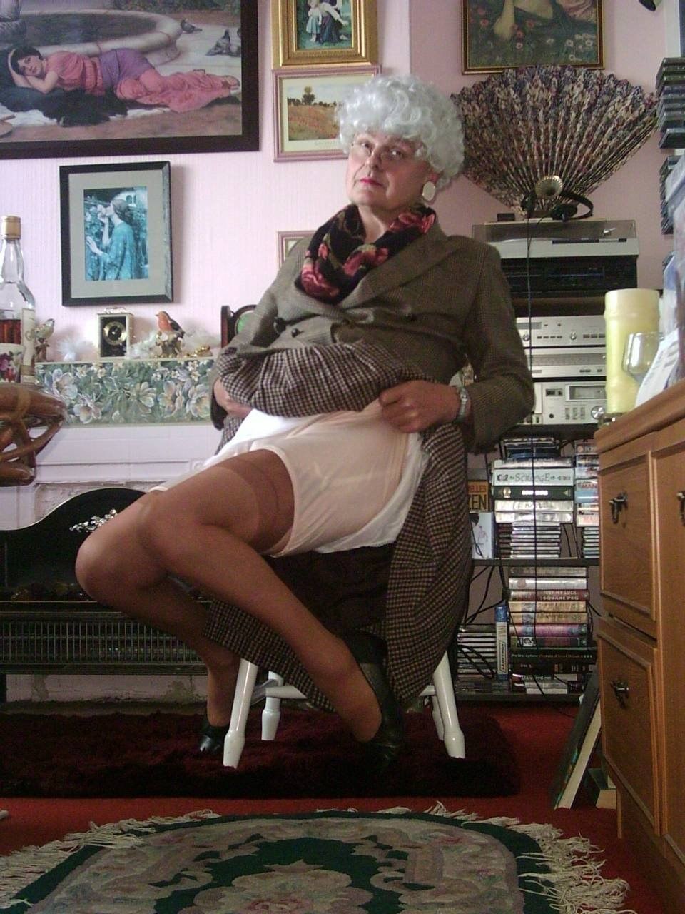 Old women in erotic films