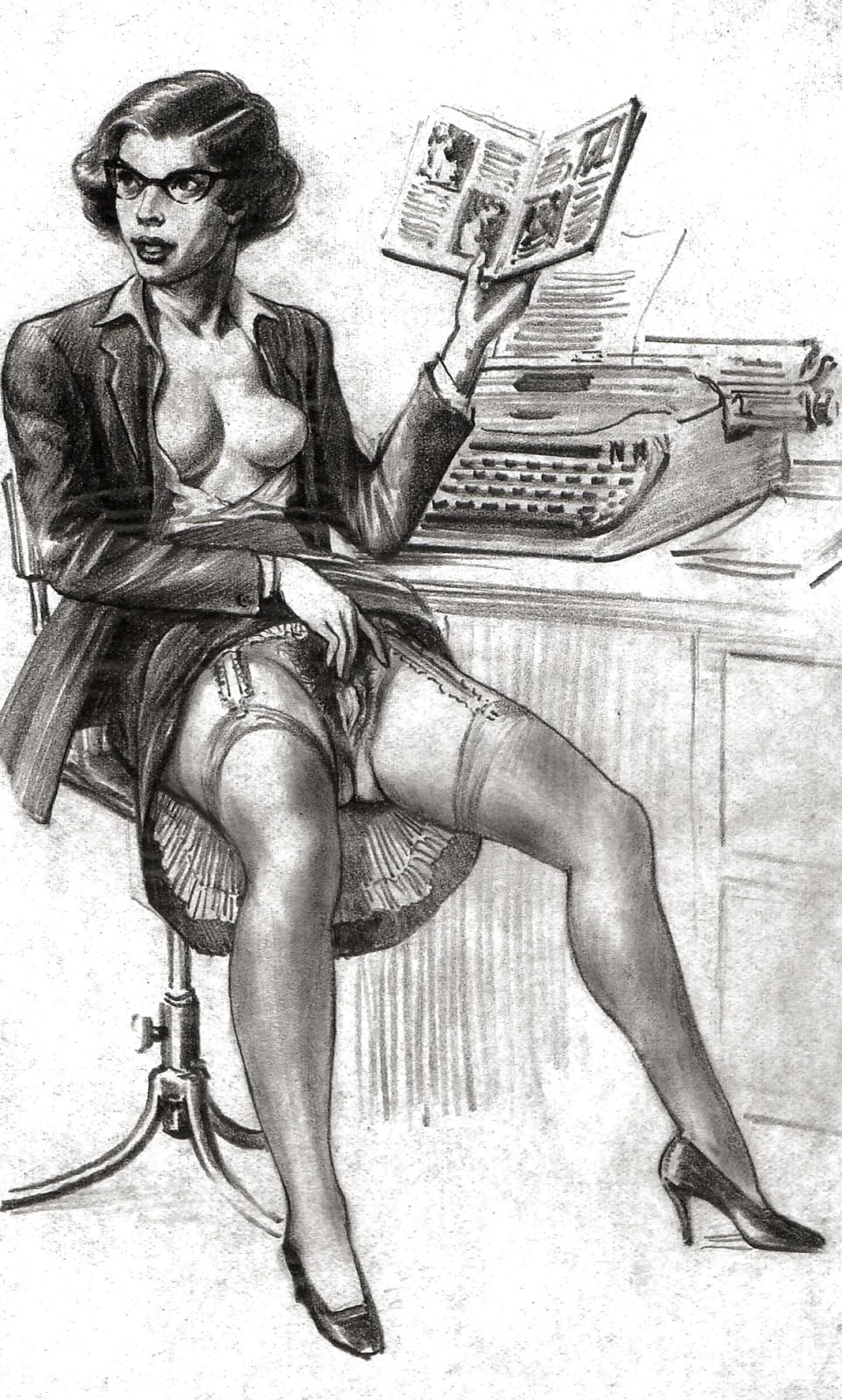 Masters of eroticism: Tom Pololton (1897 - 1963, England)