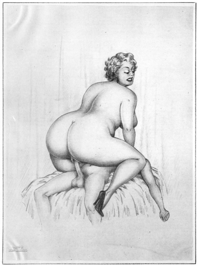Drawings of magnificent naked women