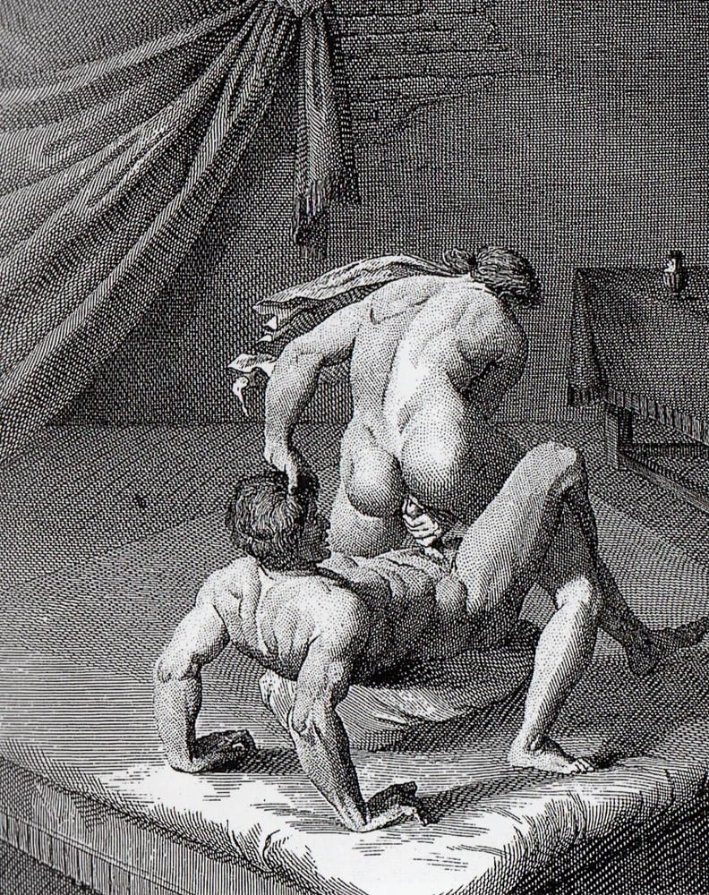 Ancient Greek erotic engravings