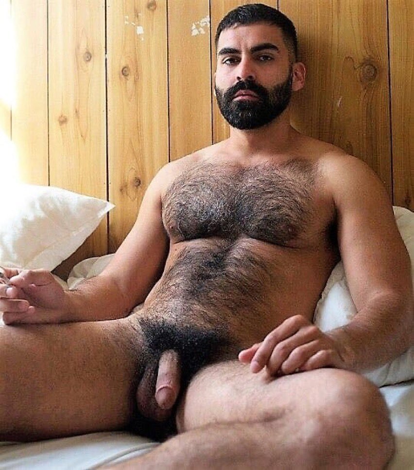 Naked hairy Caucasians