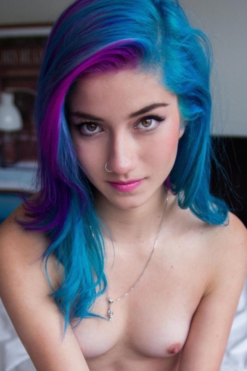 Porn actresses with colored hair