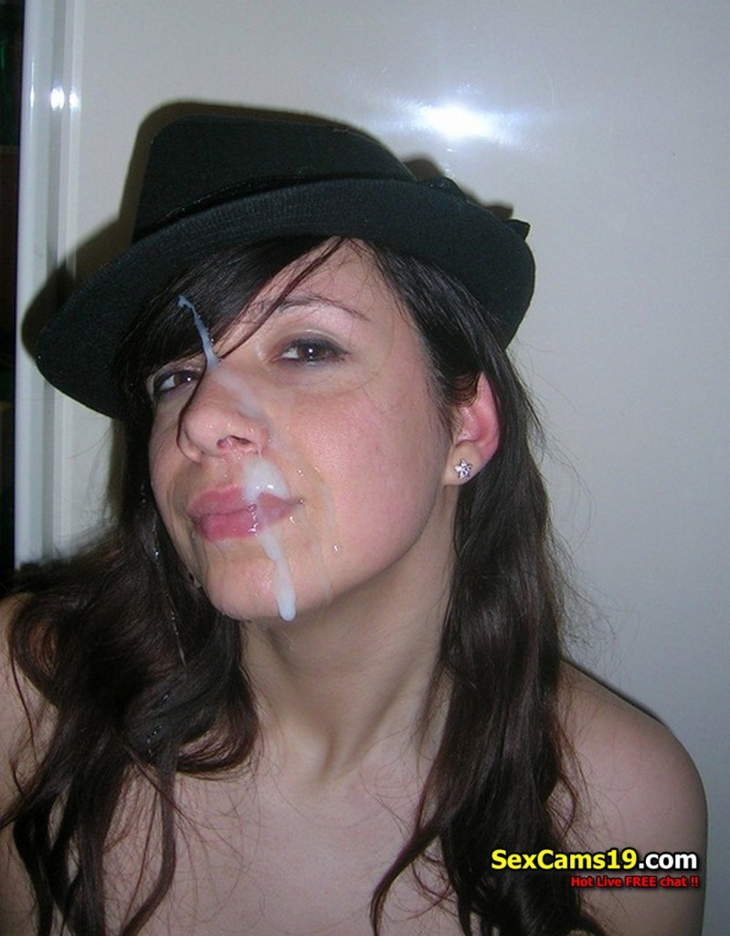 Walking around with semen on your clothes