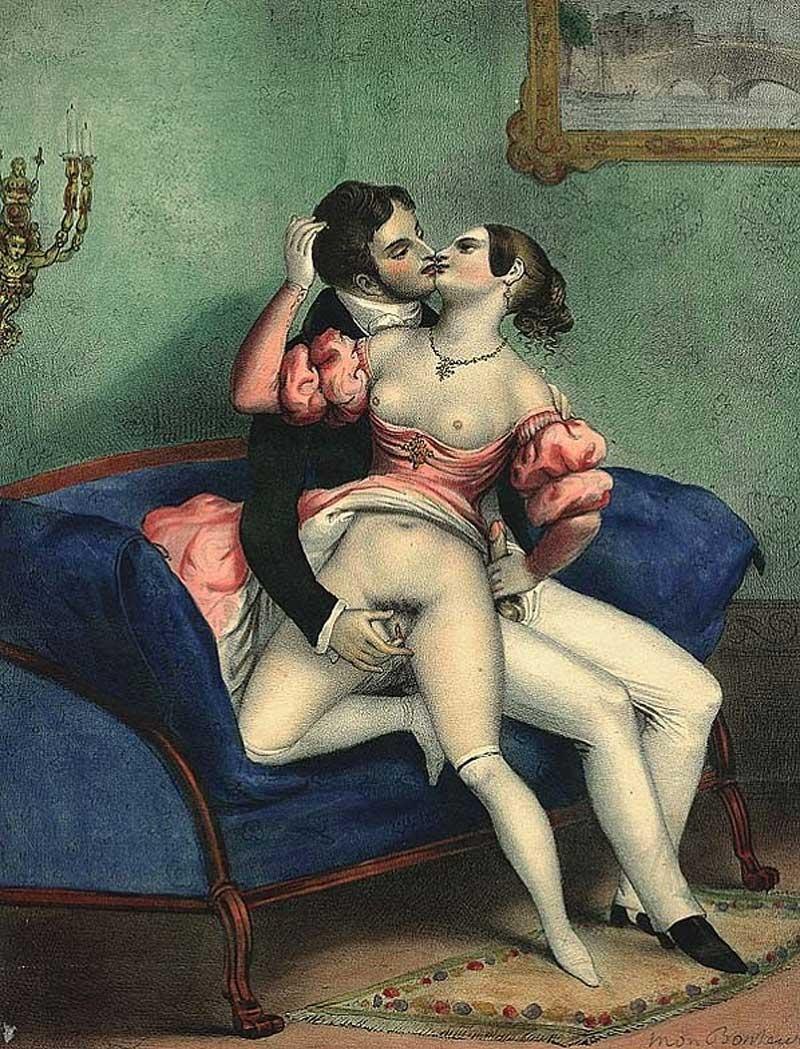 Pornographic painting