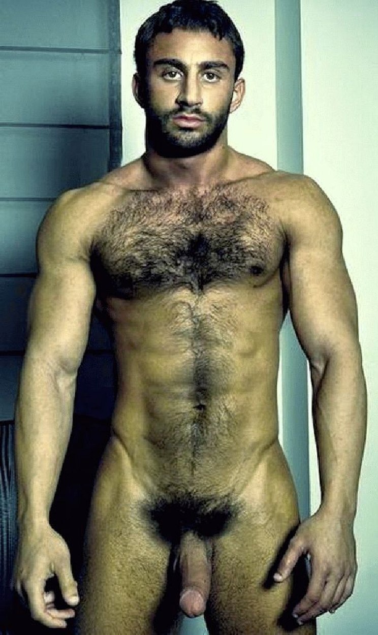 Naked hairy Caucasians