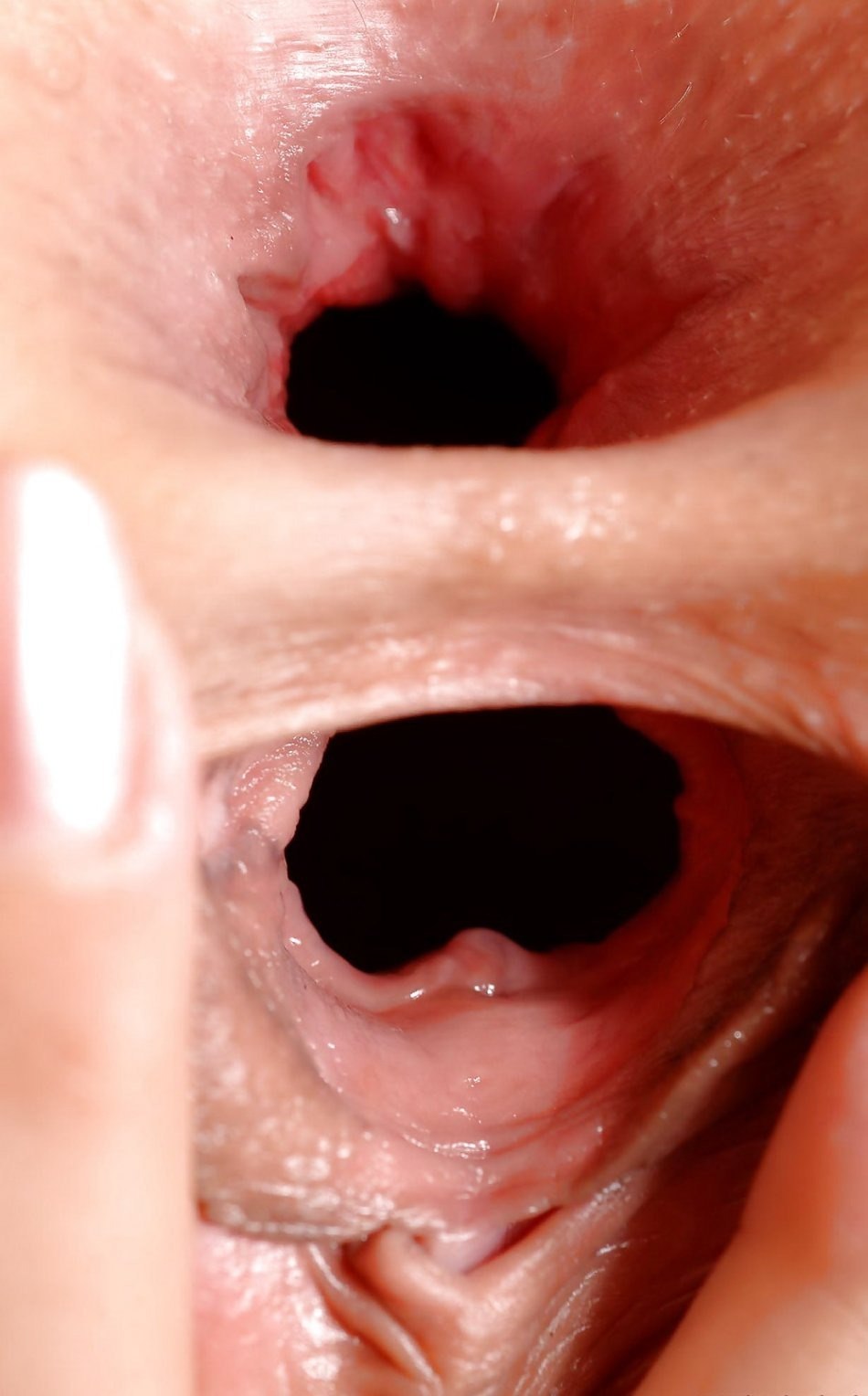 Close -up women's holes