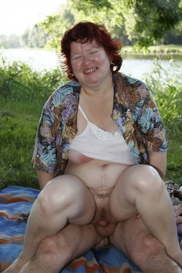 Village old women without panties