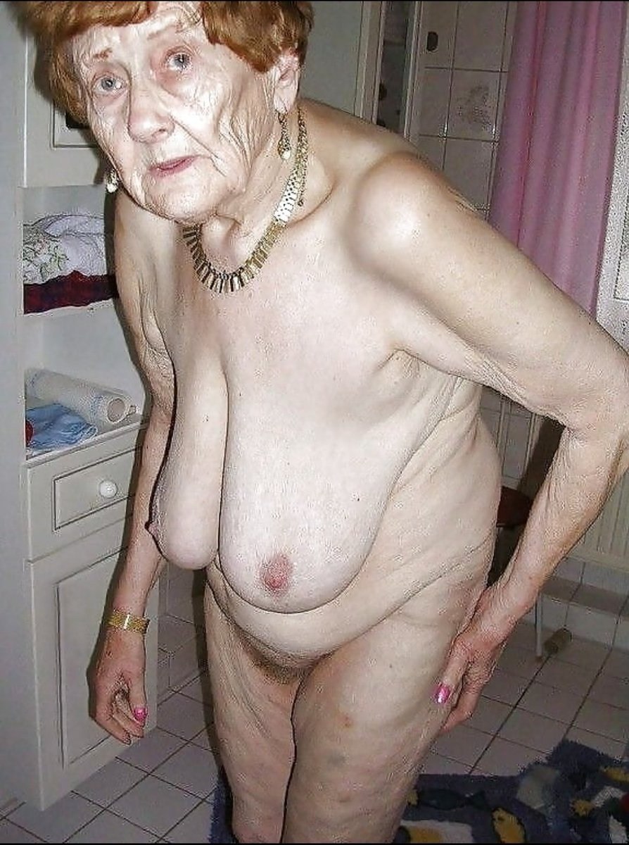 Very old naked women