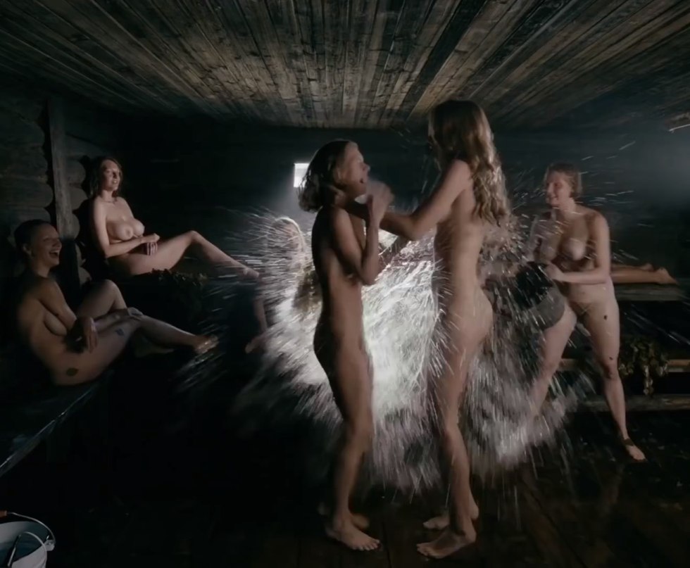 Anastasia Mikulchina and Zori here are quiet bathhouse