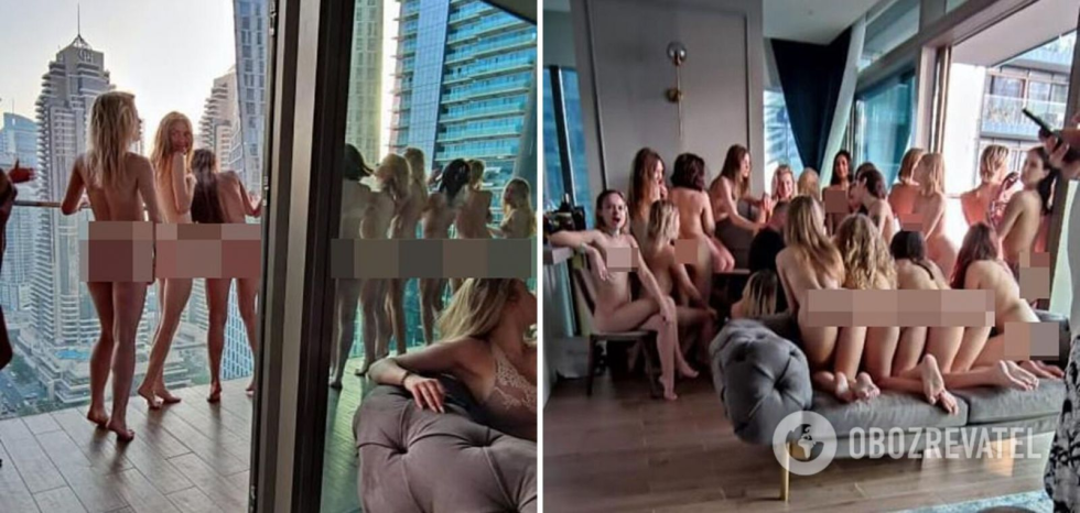 Naked photo shoot in Dubai