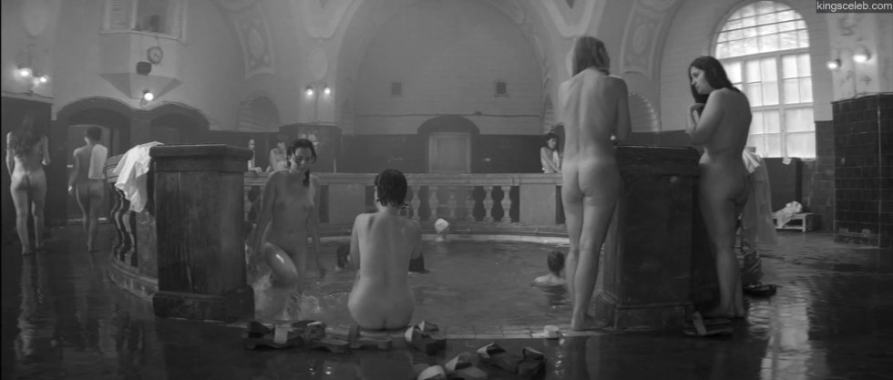 Erotic scenes in the bathhouse