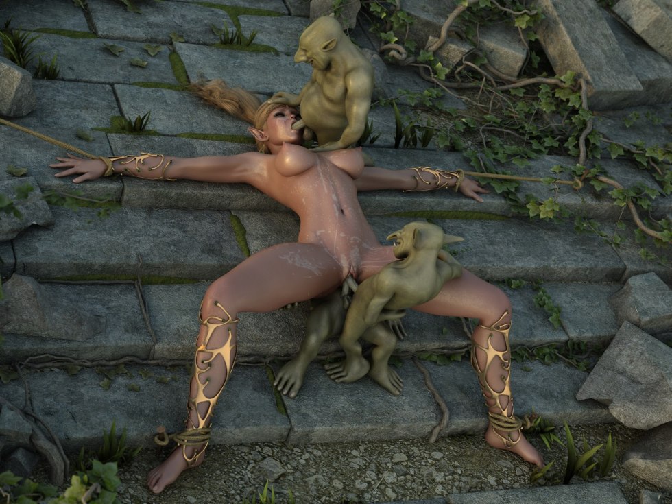 Hentai Elf and Goblins