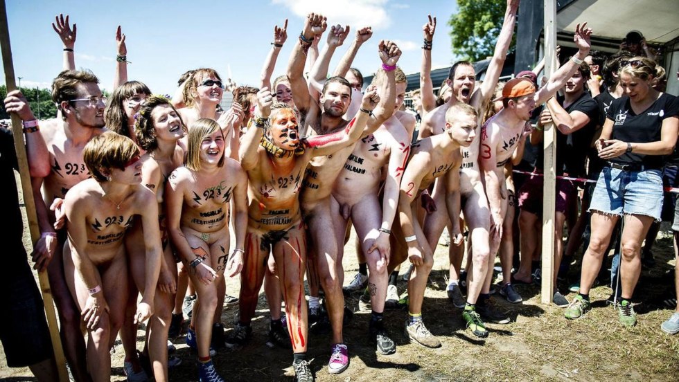 Naked festival in America