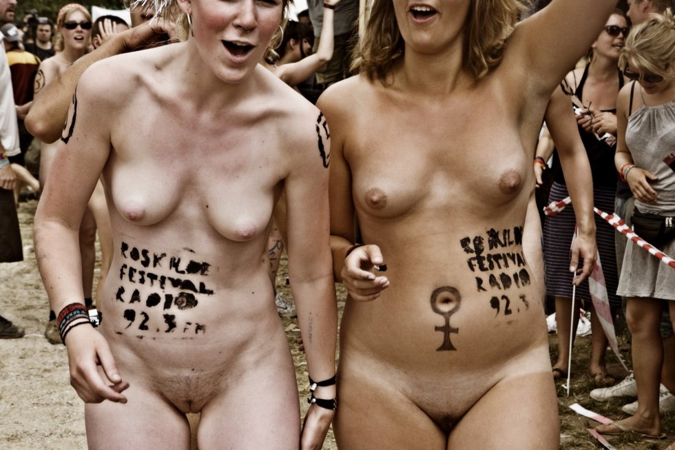 Crazy naked women