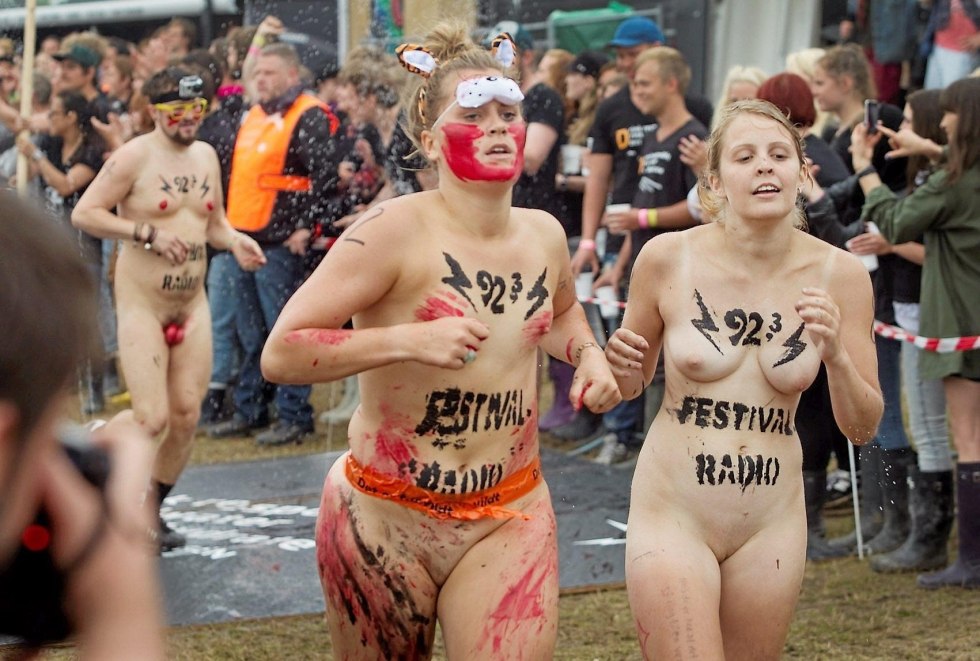 Festival of naked men and women