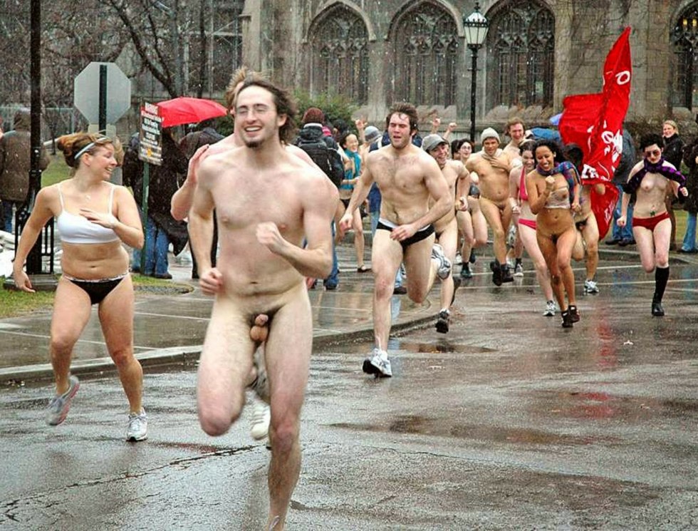 Run naked in Europe