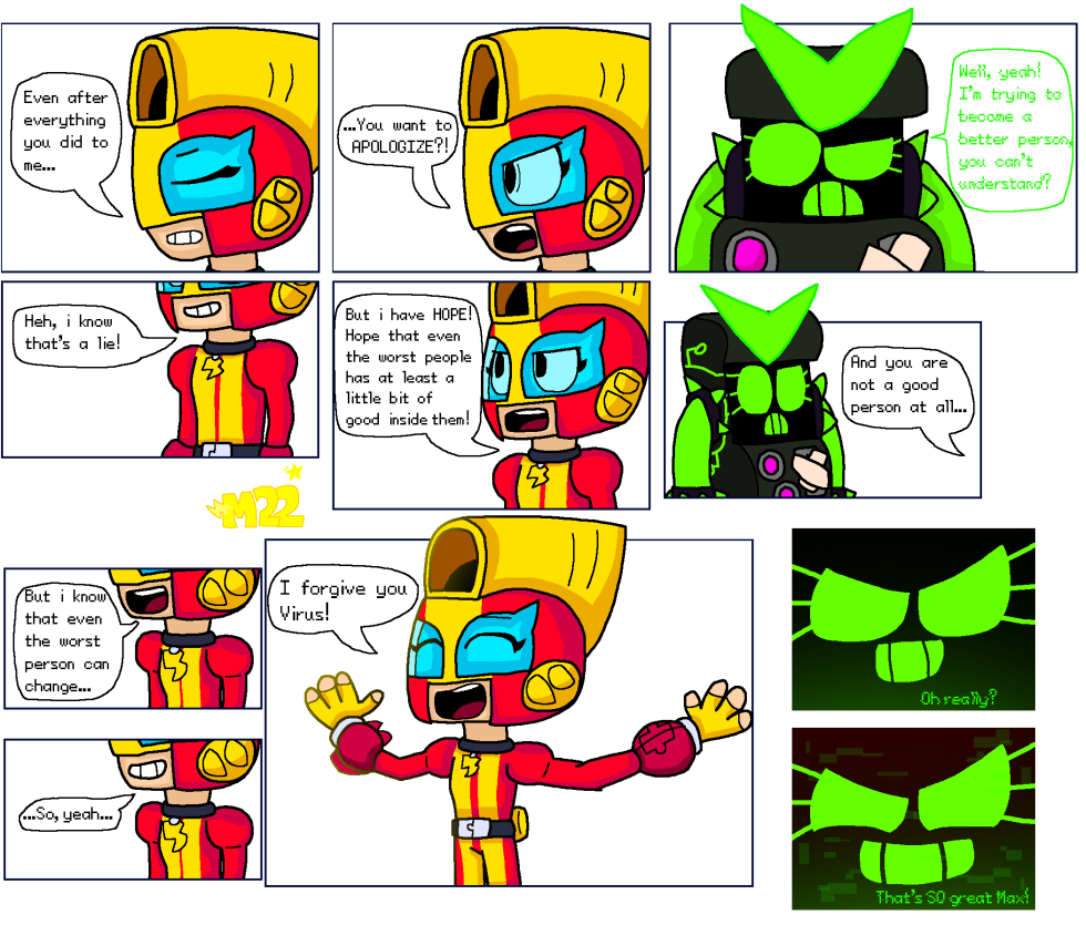 Brawl Stars Max and 8 bit