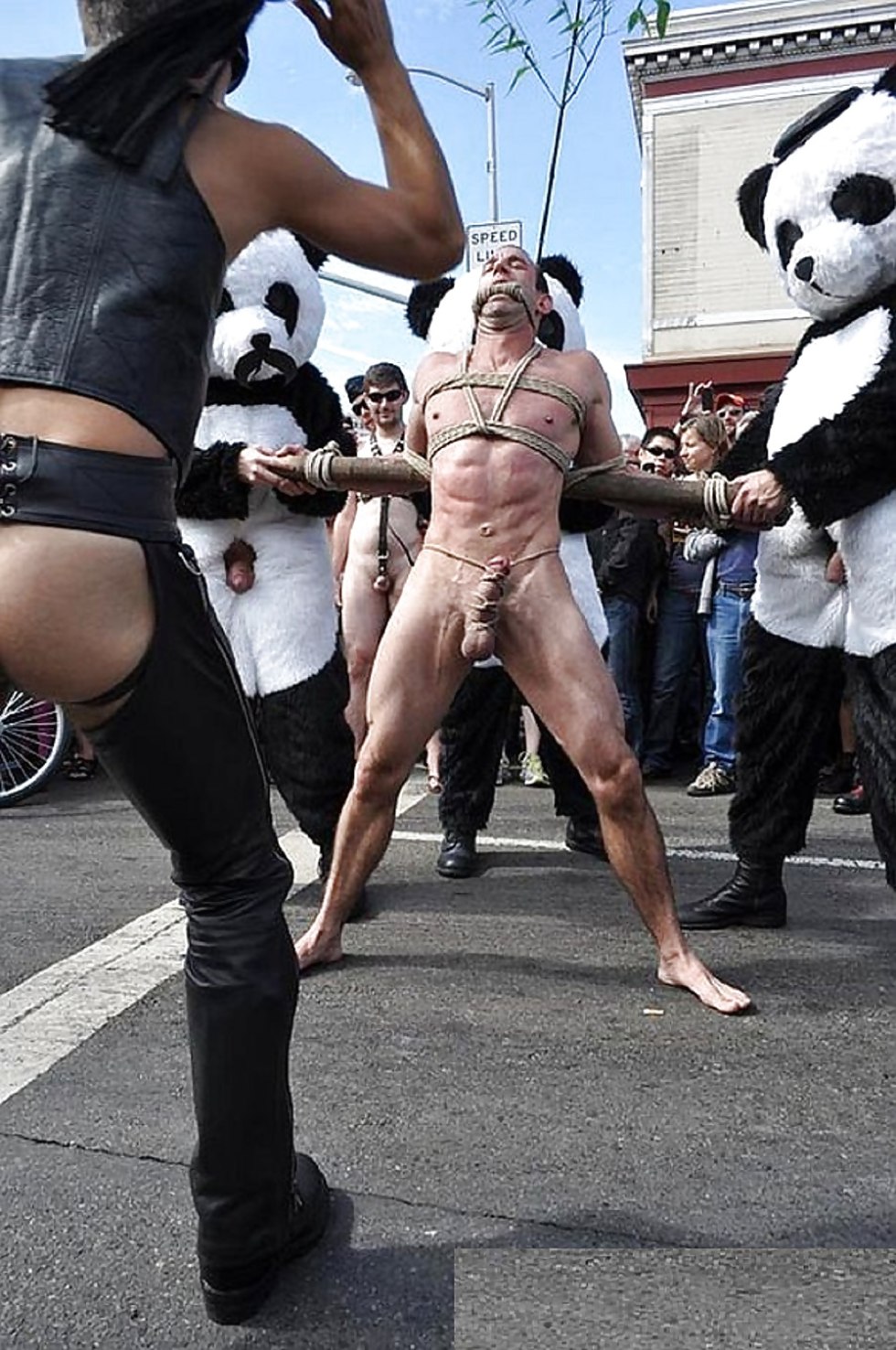 The parade of perverts is naked