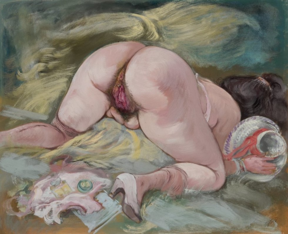 Pornographic painting of our time