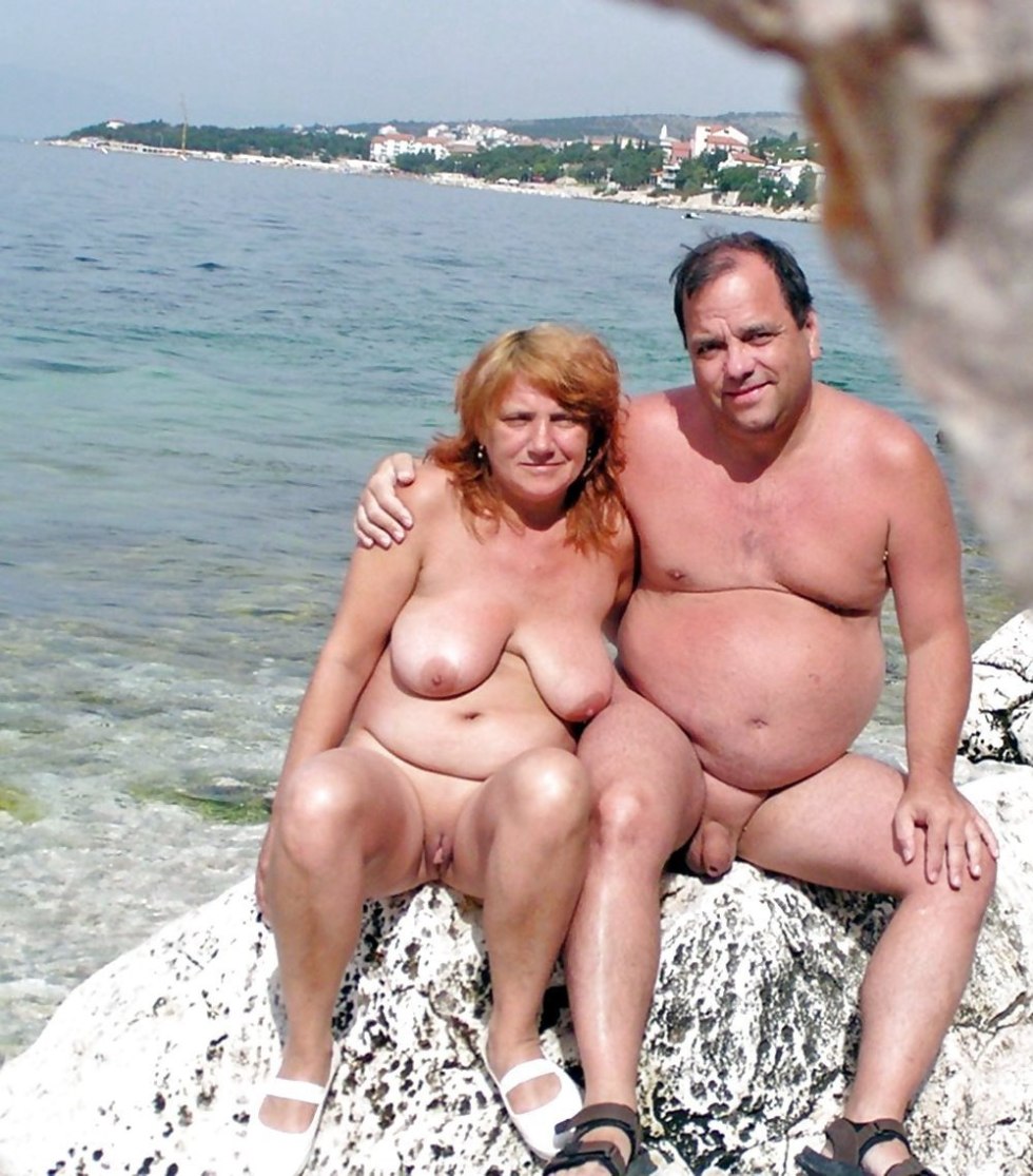 Fat nudists-swingers