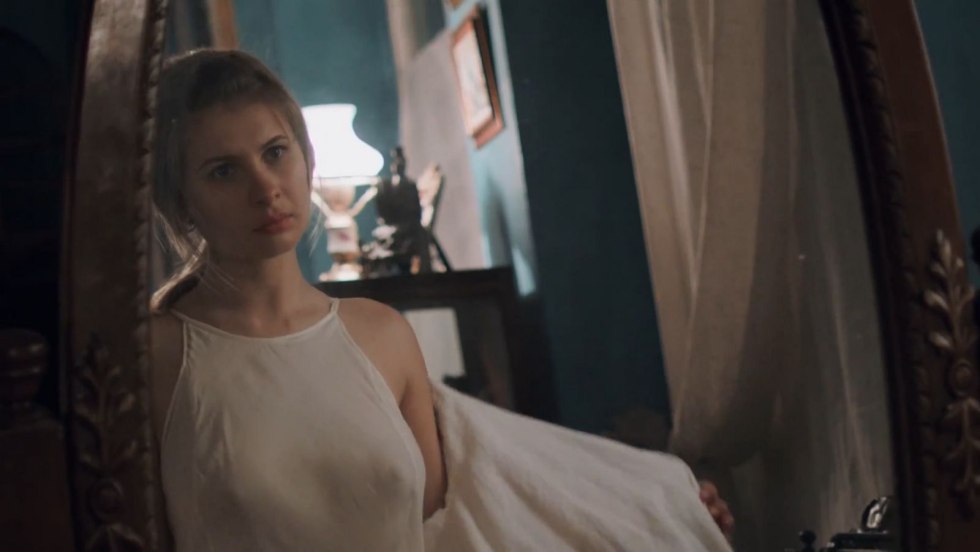 Anna Tsukanova-Kott naked in the film