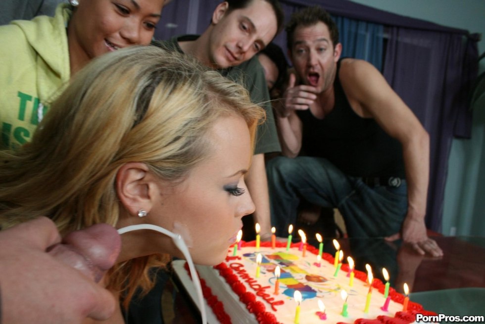 Birthday of the pornstar