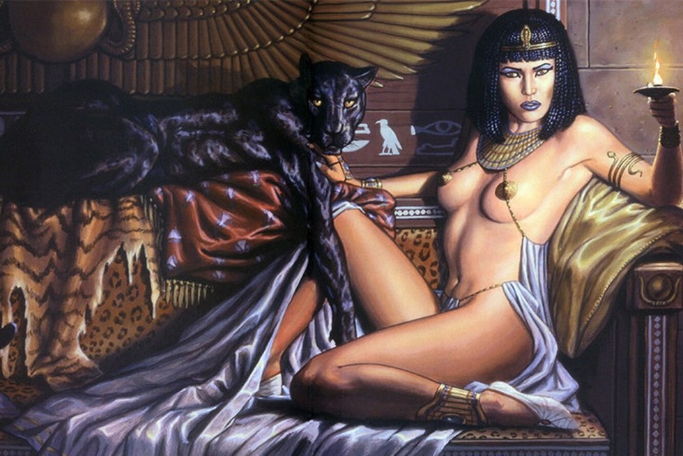Monica Bellucci Cleopatra Naked